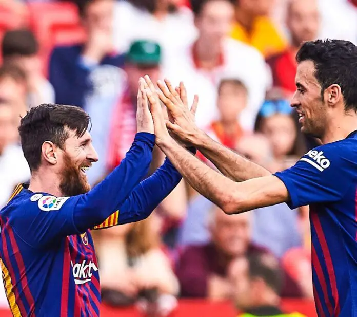 messi busquets