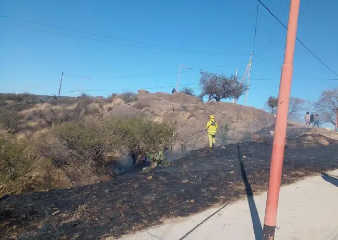 Incendio Colinas