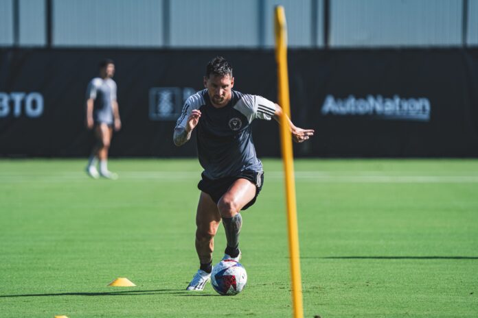 Messi Practica Inter Miami