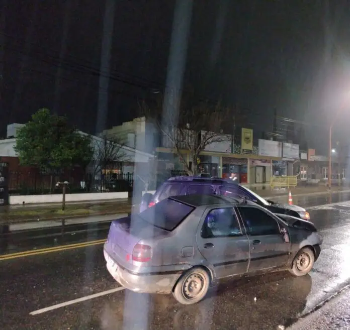 choque ingreso supermercado