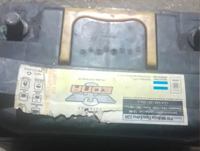 bateria robada