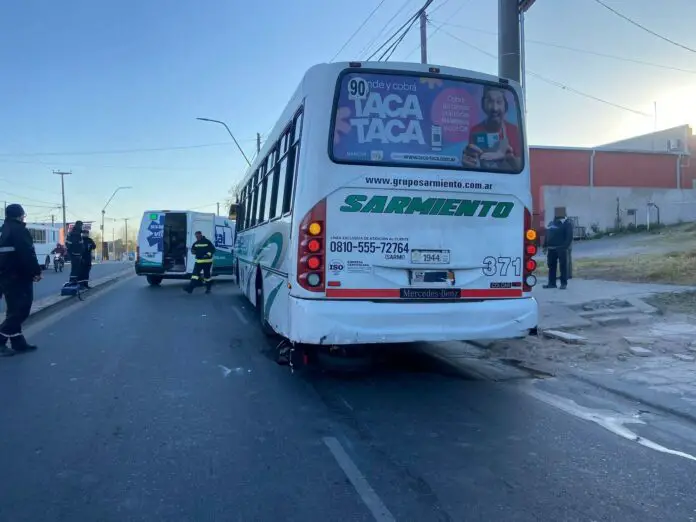 choque con sarmiento