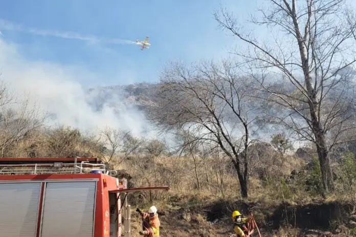 incendio mina clavero