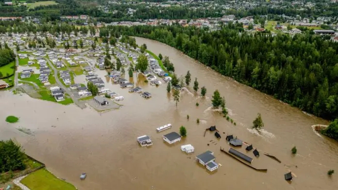 inundaciones en Noruega
