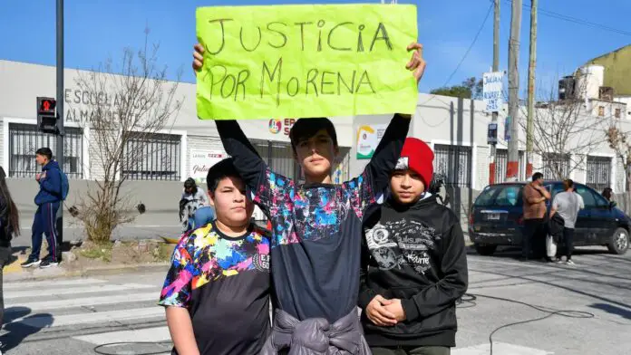 niña asesinada motochorro