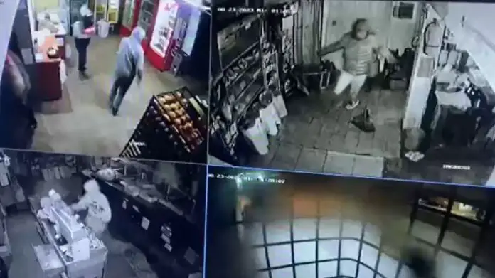 robo en panadería