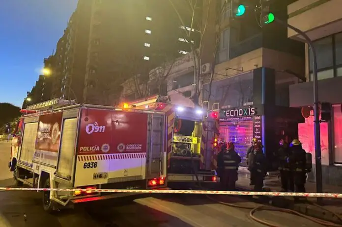 incendio en Nueva Córdoba