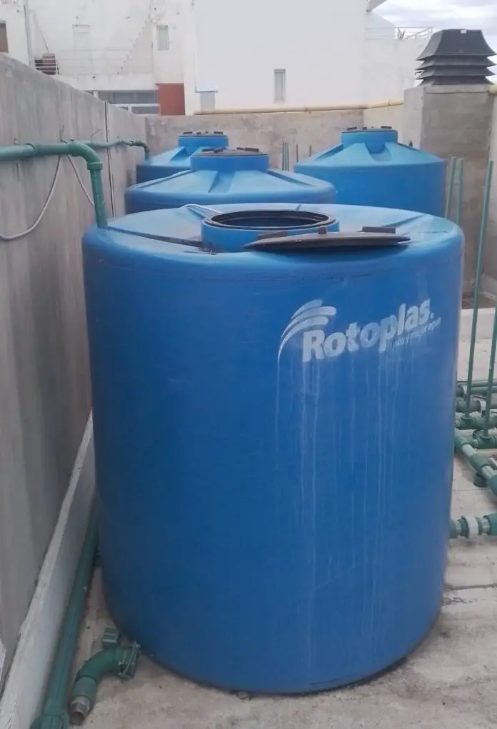 tanque de agua