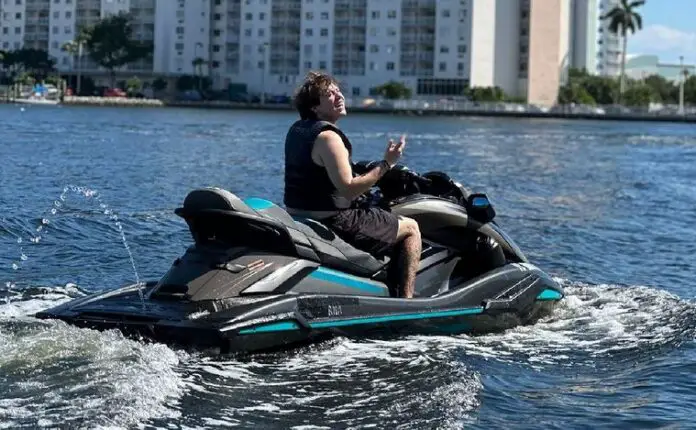 Londra en moto de agua