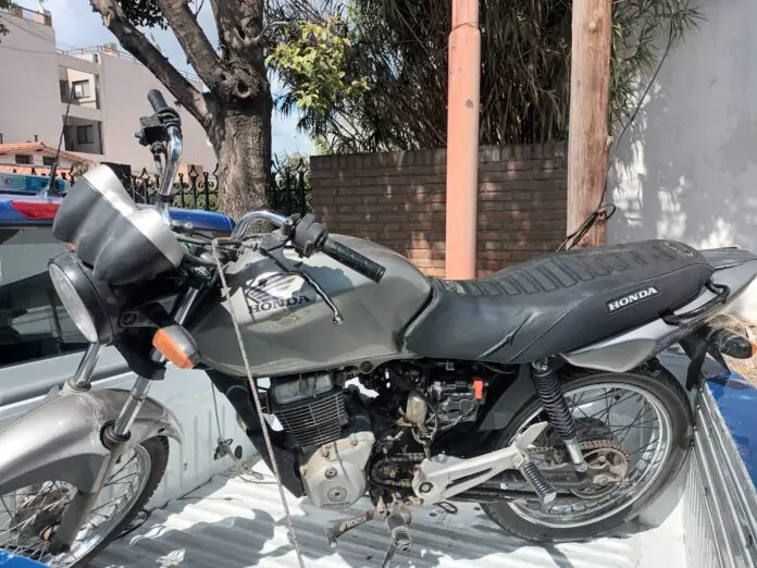 Moto recuperada