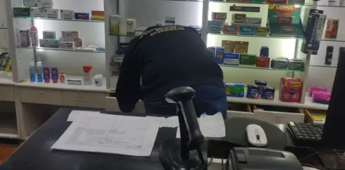megaoperativo en farmacias de Córdoba