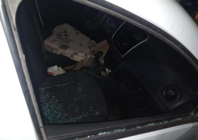 ventana del auto