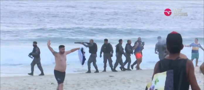 Agresion a hinchas de Boca