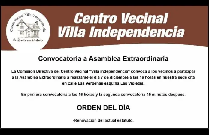Villa-Idependencia-Asamblea-Extraordinaria