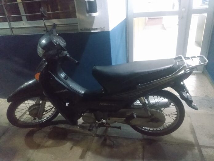 moto robada esta
