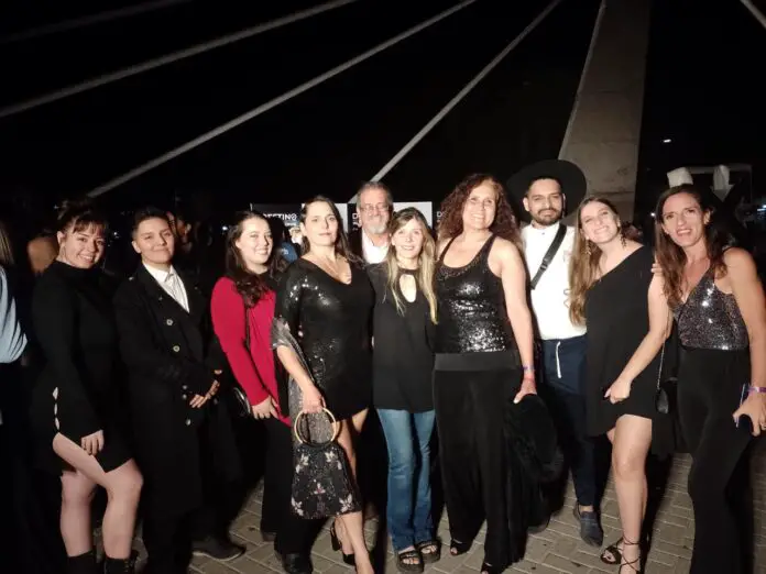 artistas integrantes del Festival de teatro Breve en Carlos Paz y del Club del teatro