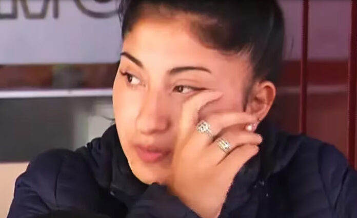 Ludmila novia del joven baleado