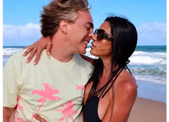 cristian castro y novia