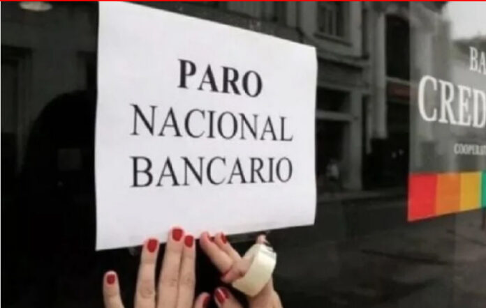 paro nacional bancario