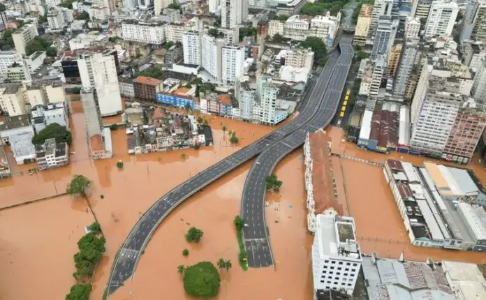 Porto Alegre. Foto Reuters.Renan Mattos