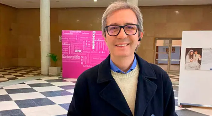 Jhon Boretto, rector de la UNC.