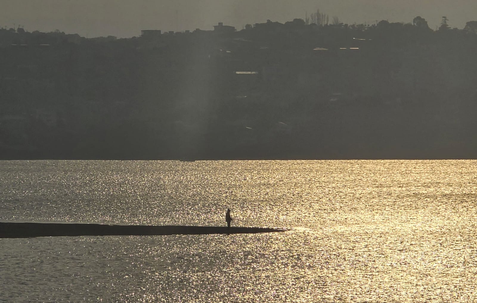 El Hombre Que Está Solo Y Espera