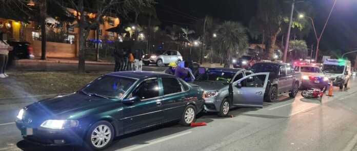 accidente en cadena