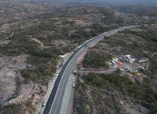 Cortaron el Camino de las Altas Cumbres por trabajos para evitar derrumbes