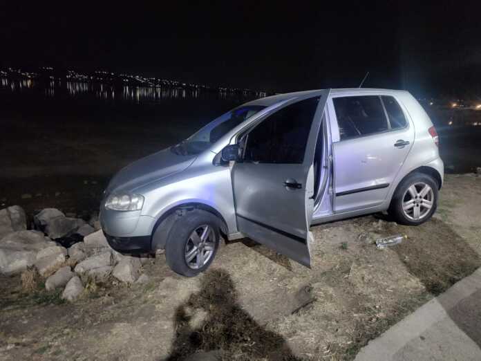 auto chocó costanera