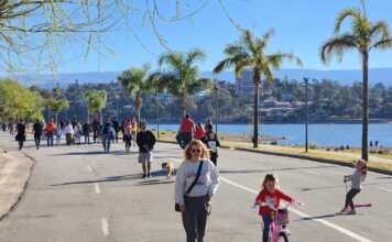 Llega un «veranito» a Carlos Paz con máximas que rozarán los 30 grados