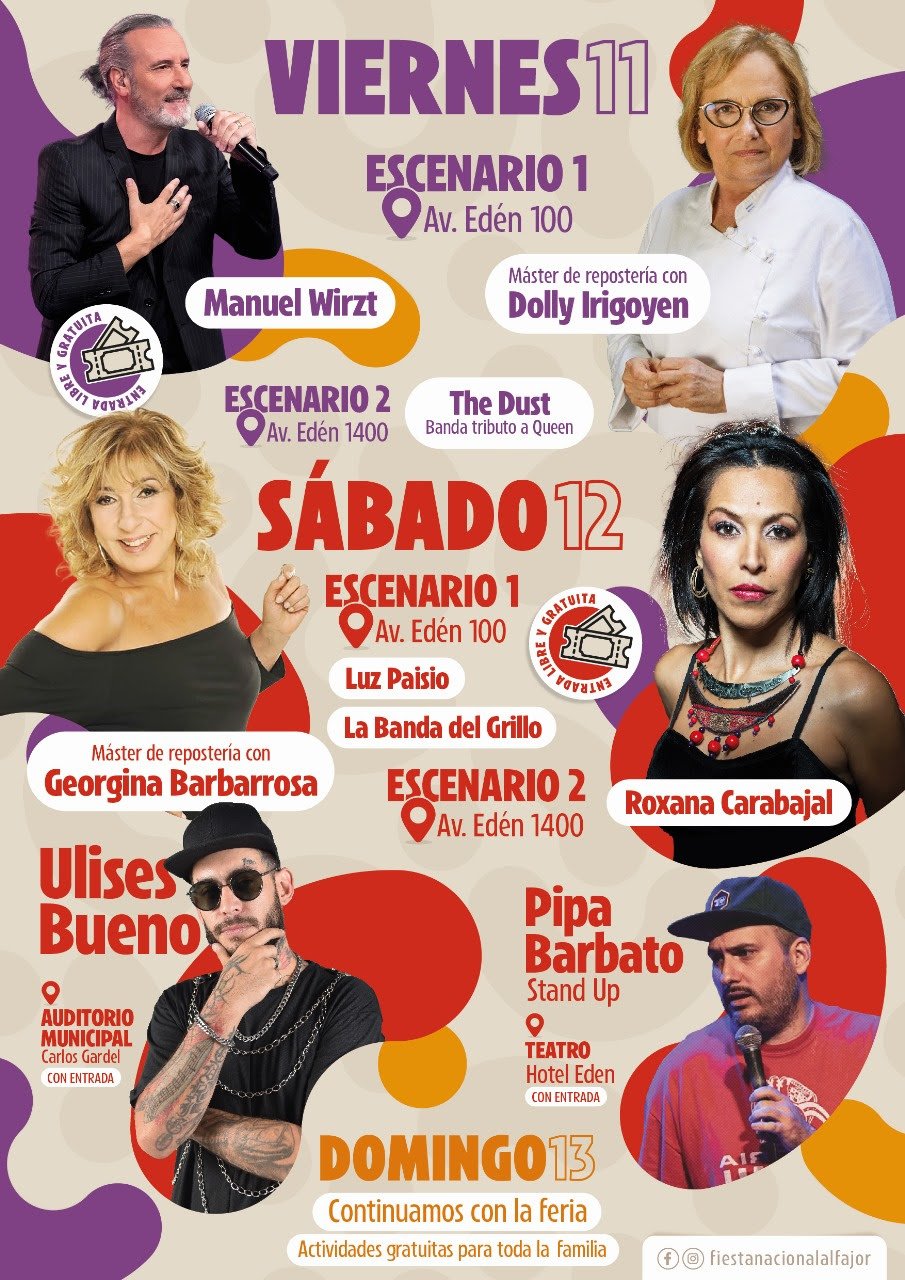 Fiesta Nacional del Alfajor 2024