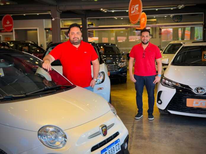 Jairo Gómez y Juan Manuel Gómez, dos de los socios de DG Automotores