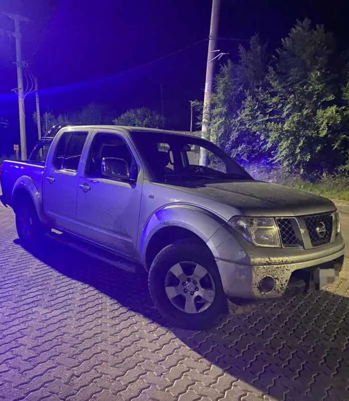 camioneta robo