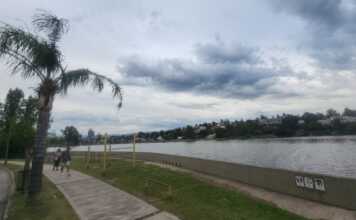 Fresco, nublado pero sin lluvias a la vista en Carlos Paz