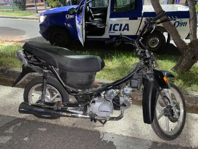 moto robada