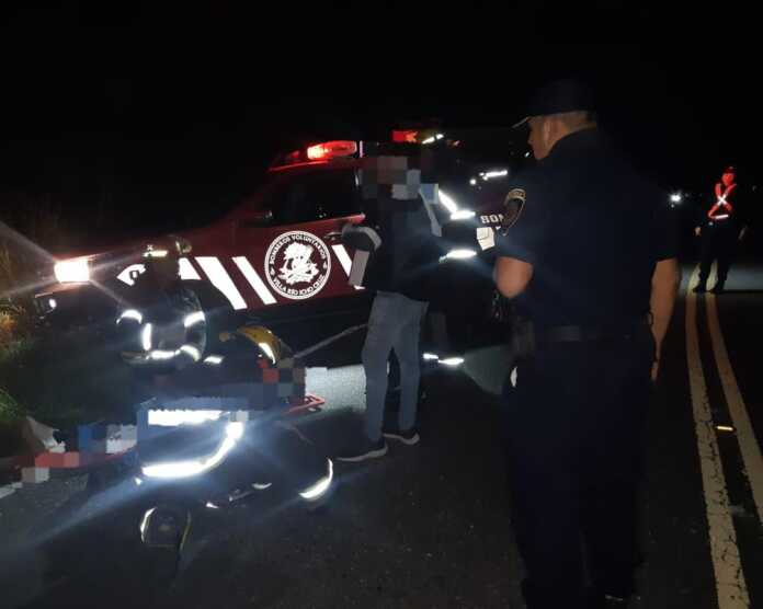 accidente en Cuesta Blanca