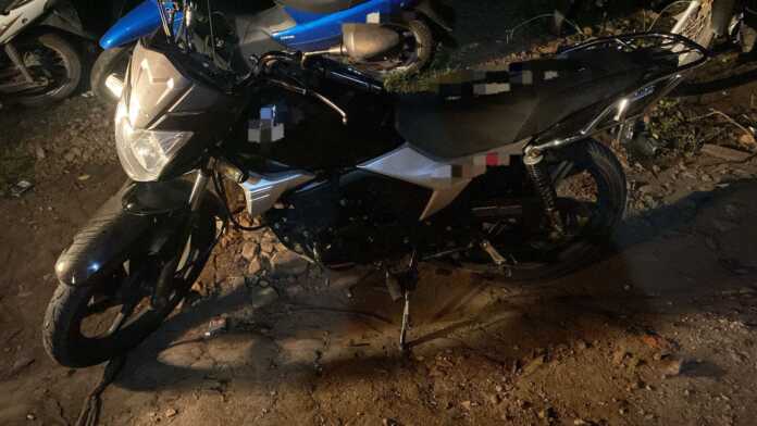 moto secuestrada