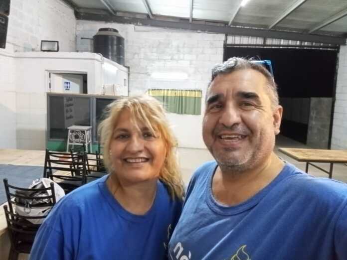 Gabriela Barroso y Cristian Abratte