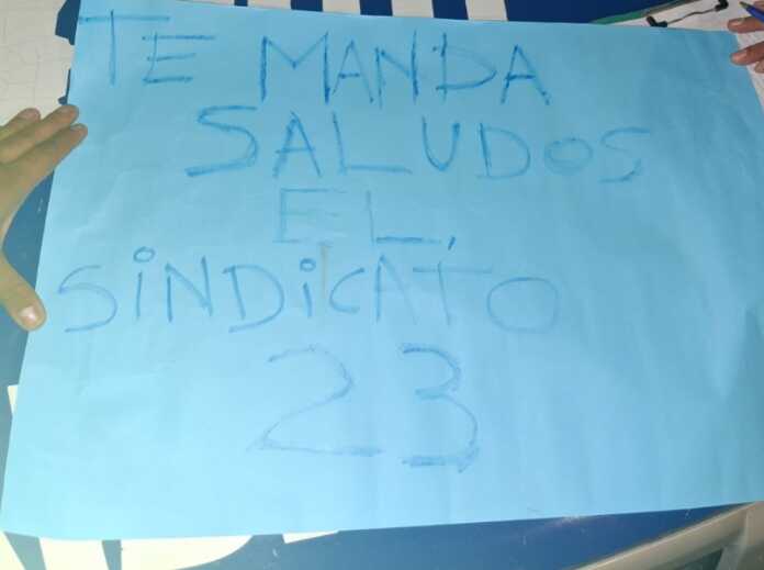 Te manda saludos el sindicato