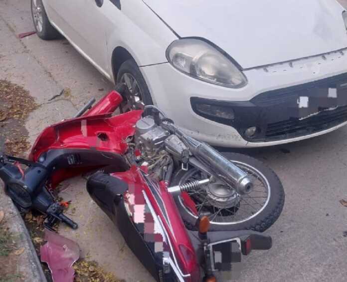 accidente de moto