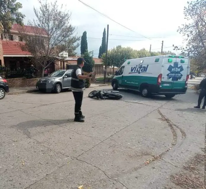 accidente de moto Policía de Córdoba
