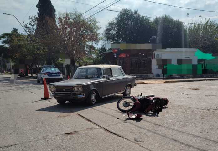 accidente en Miguel muñoz B