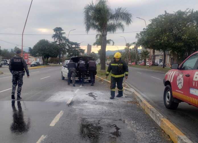 incendio auto