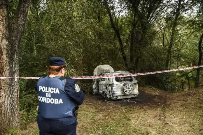 violento asalto en la falda