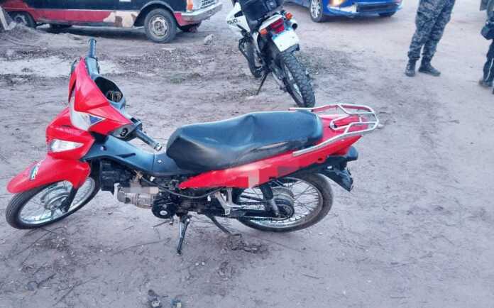 moto roja
