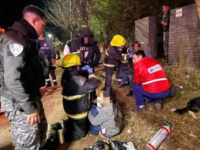 se incendiaba casa 2