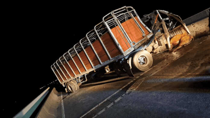 caos en puente Victoria