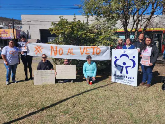 volanteada por la ley de emergencia en discapacidad (1)