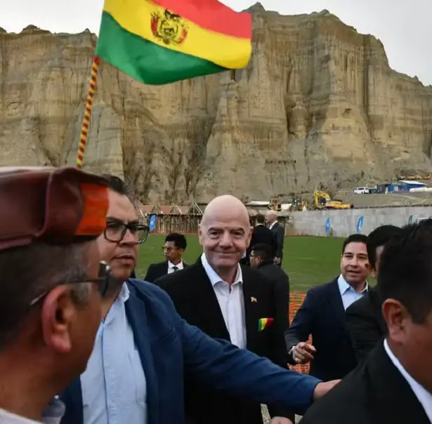 infantino en bolivia