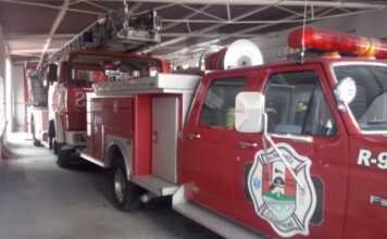 Sofocaron un incendio en un local gastronómico de avenida Cárcano